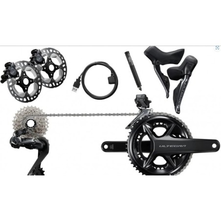 Groupe Shimano ultegra Di2 R8170 disc 2x12v sans boites