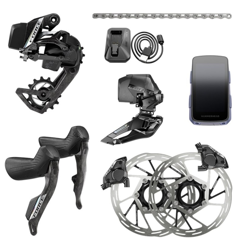 Kit Sram Force E1 2x12v + Hammerhead